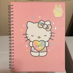 Hello Kitty Pink Spiral Notebook